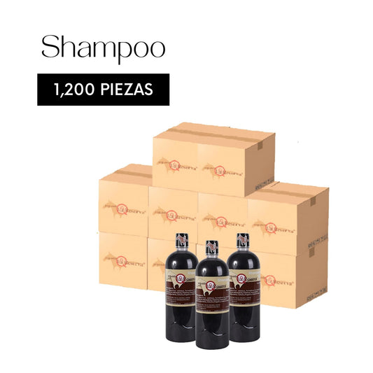 1,200 pz Shampoo Negro